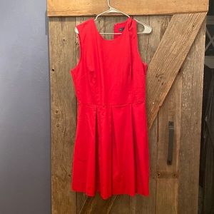 Beautiful red dress with pockets